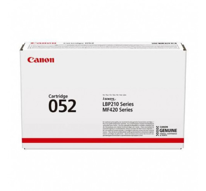 картридж Canon 052 black (2199C002/CANL052BK)