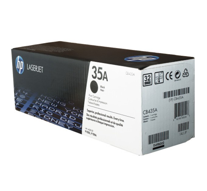 Картридж 35A чорний HP (CB435A)