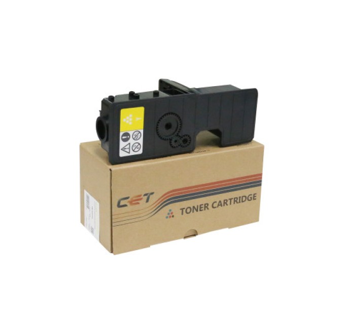 тонер-картридж (PK208) TK-5240Y для KYOCERA ECOSYS P5026cdn/M5526cdn (CET) Yellow, 45г, 3К, CET