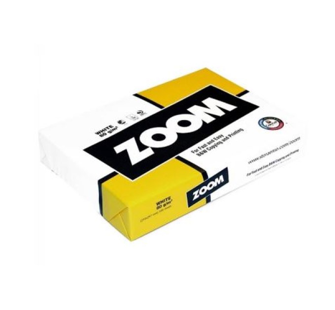 офісний папір 80 г/м2, A5, 500 л, клас C ZOOM