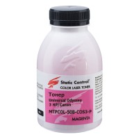тонер універсальний Odyssey 3 HP/Canon 40г magenta (фасований) Static Control