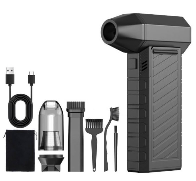 Турбовентилятор Turbo Jet Fan CL-02V 2 в 1 з функцією пилососу