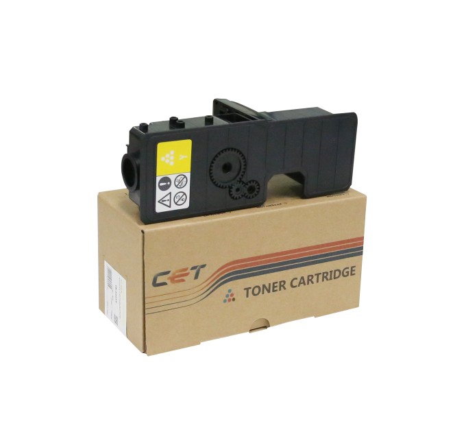 тонер-картридж Kyocera Mita ECOSYS P5021/5521 TK-5220Y 1,2K, жовтий CET