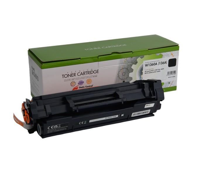 картридж Static Control сумісний аналог HP W1360A (136A)