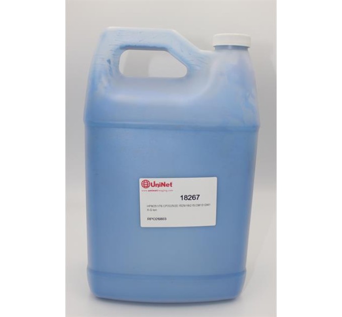 Тонер Uninet HP LJ Pro 300/400, Cyan, 1000г/банка, 18267