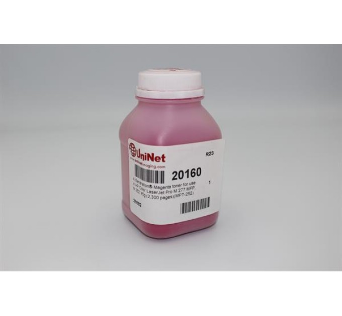 Тонер UniNet HP LJ M277/MPT-252, Magenta, 45г/банка, 20160