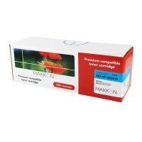 картридж MAKKON сумісний аналог HP CE321A (128A) cyan