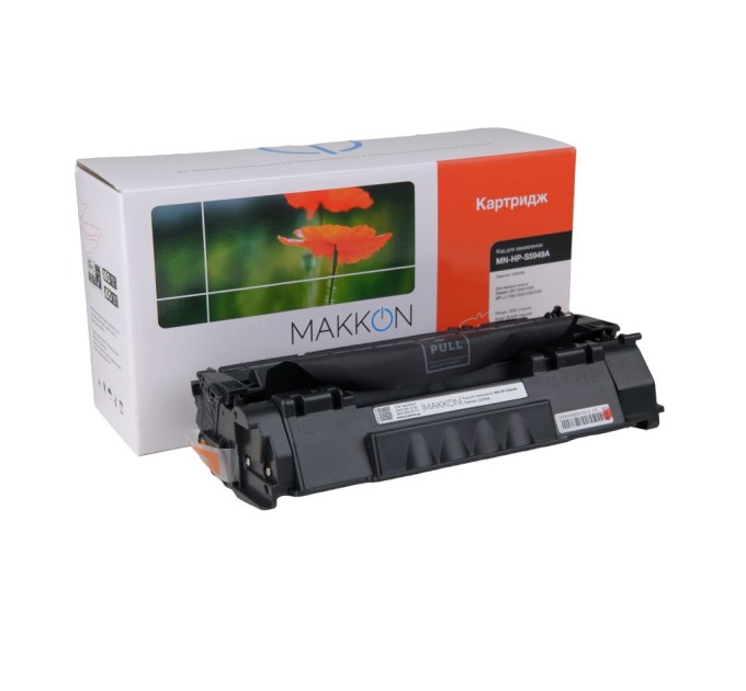 картридж MAKKON сумісний аналог HP Q5949A (49A), Canon 708