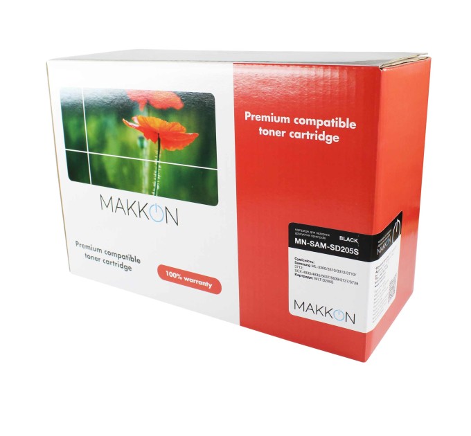 картридж MAKKON сумісний аналог Samsung MLT-D205S