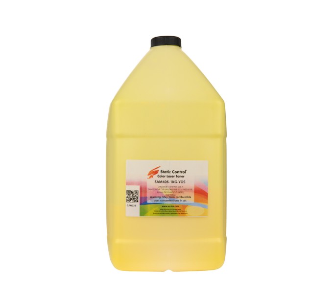 тонер Odyssey Samsung CLP-360/CLX-3300 1кг yellow Static Control