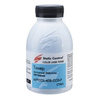 тонер універсальний Odyssey HP/Canon 40г cyan (фасований) Static Control