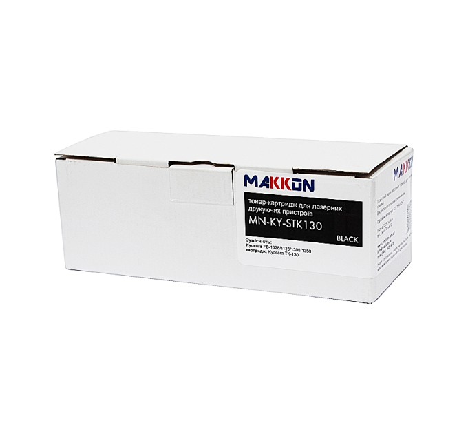 тонер-картридж MAKKON сумісний аналог Kyocera TK-130