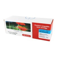 картридж MAKKON сумісний аналог HP CC531A (304A), Canon 718 cyan