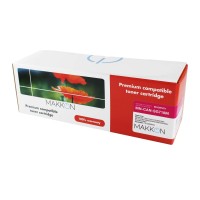 картридж MAKKON сумісний аналог HP CC533A (304A), Canon 718 magenta