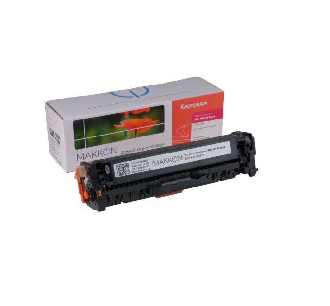 картридж MAKKON сумісний аналог HP CF383A (312A) magenta