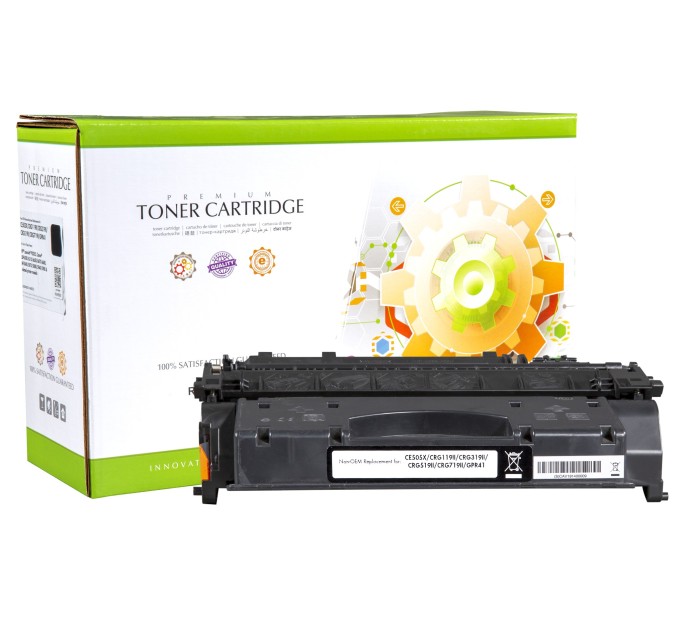 картридж Static Control сумісний аналог HP CE505X (05X), Canon 719H