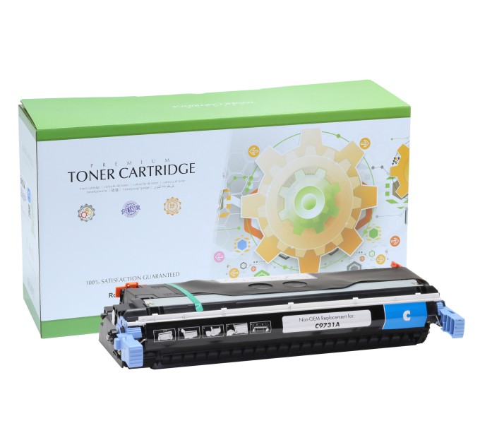 картридж Static Control відновлений HP C9731A (645C) cyan