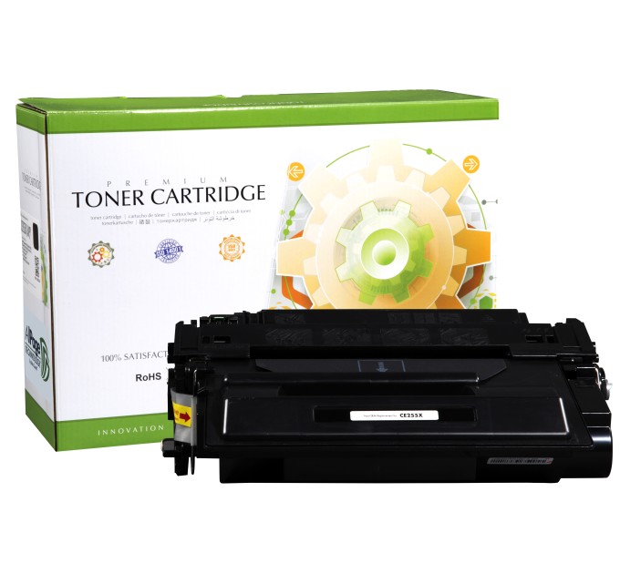картридж Static Control сумісний аналог HP CE255X (55X), Canon 724H