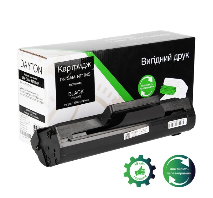 картридж DAYTON Samsung MLT-D104S для ML-1660/SCX-3200