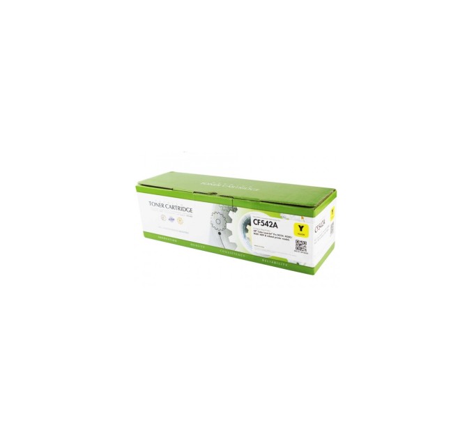 картридж Static Control сумісний аналог HP CF542A (203A) yellow