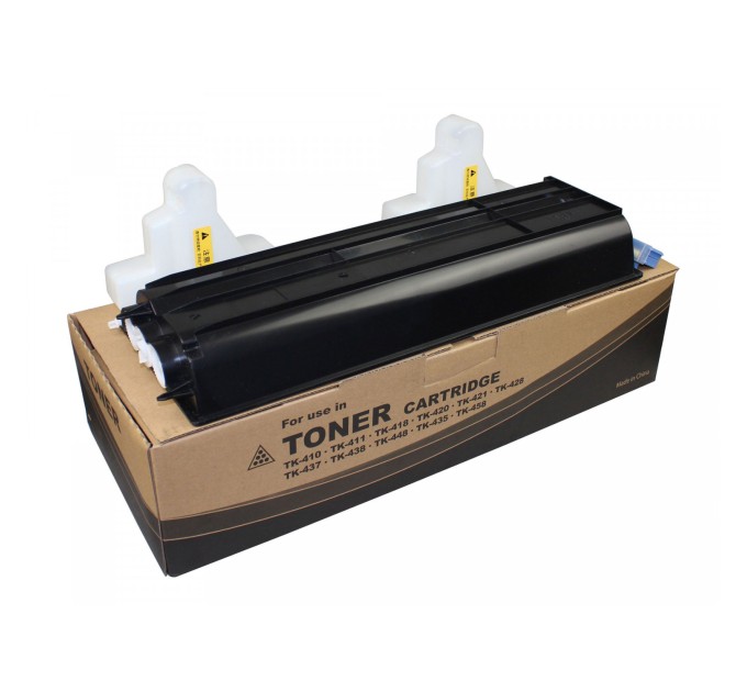тонер-картридж Kyocera KM-1620 TK-410/420/435 870g 18K CET