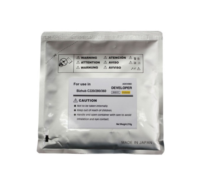 девелопер для Konica Minolta C220 DV311Y yellow (A0XV08D) CET