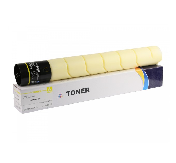 тонер TN-216Y/319Y для Konica Minolta bizhub C220 туба 437 г yellow CET