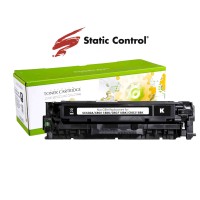 картридж Static Control відновлений HP CC530A (304A), Canon 718 black