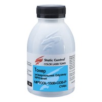 тонер універсальний Odyssey HP/Canon 150г cyan (фасований) Static Control