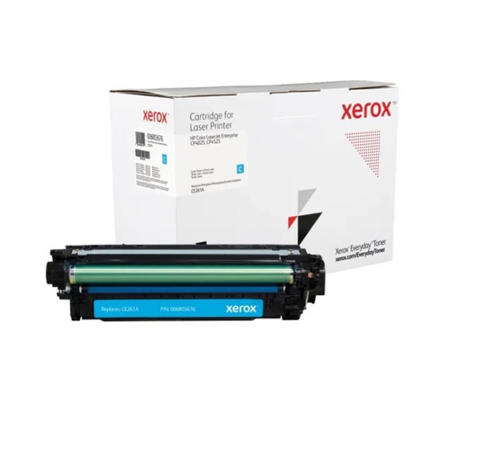 картридж Xerox Everyday сумісний аналог HP CE261A (647A) cyan