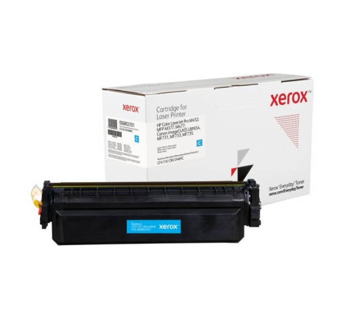 картридж Xerox Everyday сумісний аналог HP CF411X (410X), Canon 046H cyan