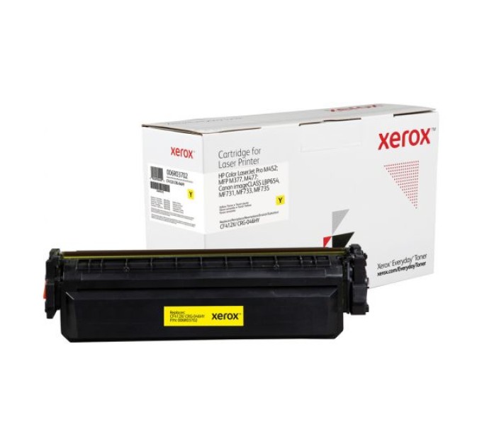 картридж Xerox Everyday сумісний аналог HP CF412X (410X), Canon 046H yellow