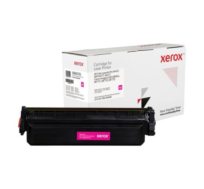 картридж Xerox Everyday сумісний аналог HP CF413X (410X), Canon 046H magenta