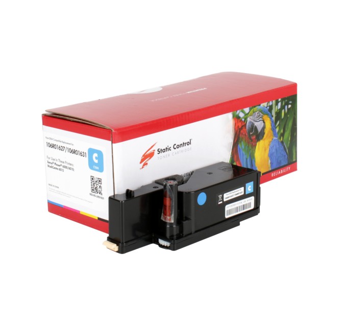 картридж Static Control Parrot сумісний аналог Xerox 106R01631 cyan
