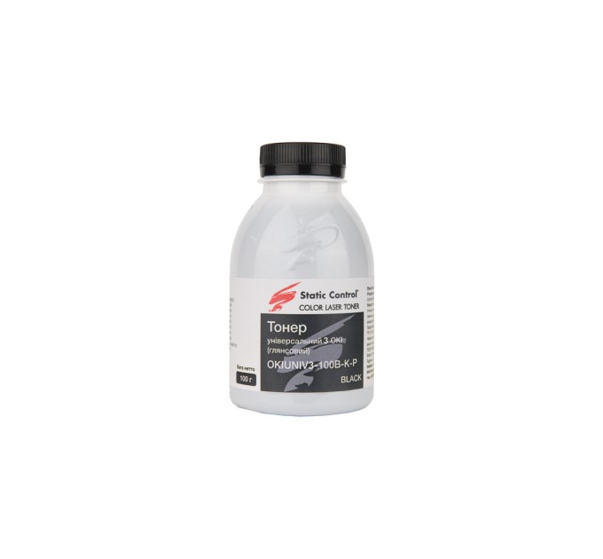 тонер універсальний Okidata 3 (Glossy) 100г black (фасований) Static Control