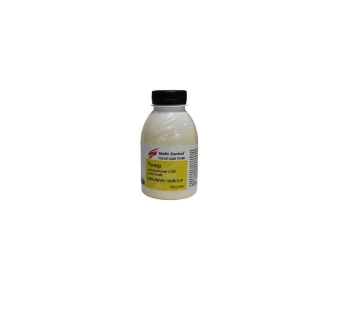 тонер універсальний Okidata 3 (Glossy) 100г yellow (фасований) Static Control
