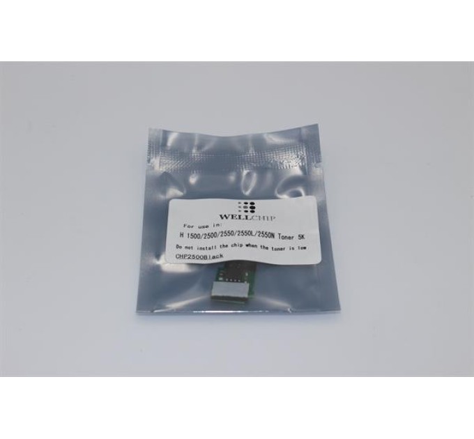 Чіп картриджа WellChip HP COLOR LJ 1500, Black, CHP2500Black