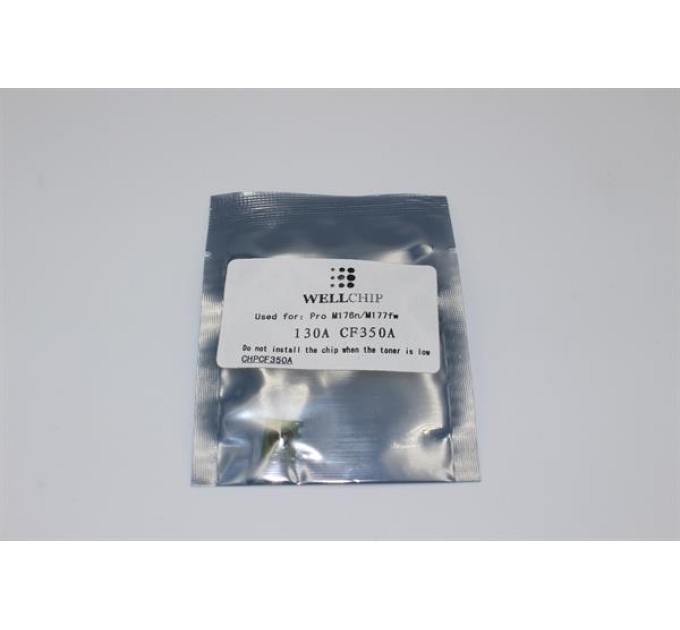 Чіп картриджа WellChip HP LJ M176, Black, CHPCF350A