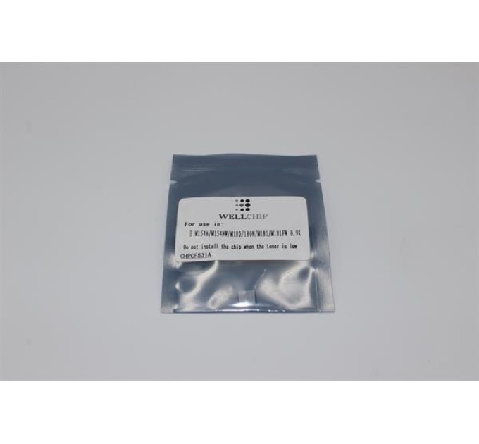 Чіп картриджа WellChip HP LJ M154, Cyan, CHPCF531A