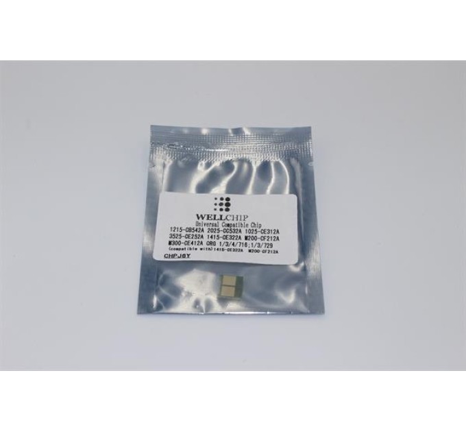 Чіп картриджа WellChip J6Y, Yellow, CHPJ6Y