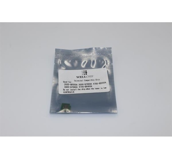 Чіп картриджа WellChip HP COLOR LJ 1600, U15, Black, CHPKU15
