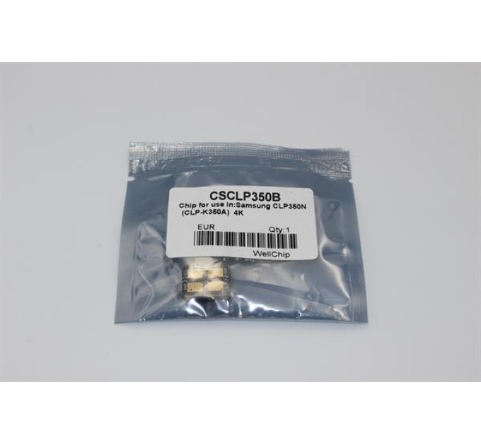 Чіп картриджа WellChip Samsung CLP-350, Black, CSCLP350B