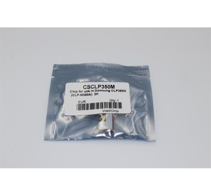 Чіп картриджа WellChip Samsung CLP-350, Magenta, CSCLP350M