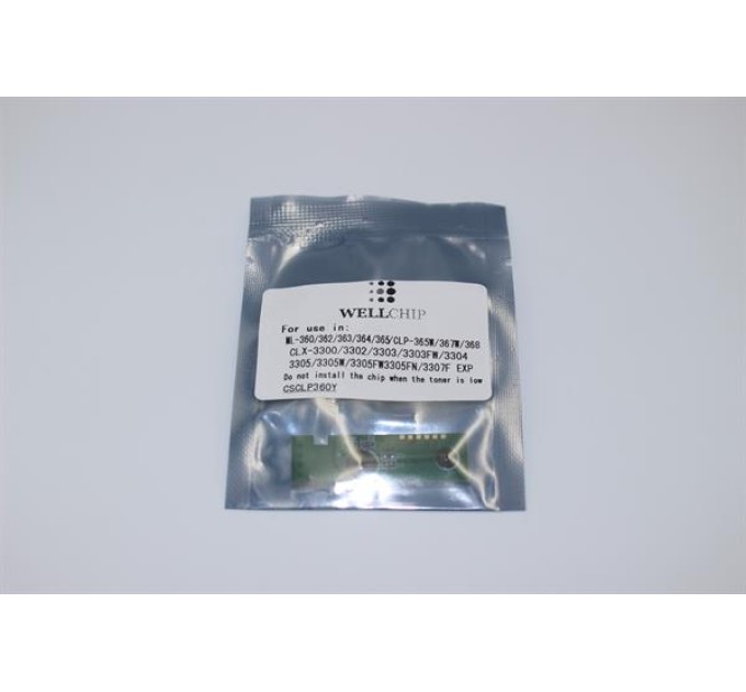 Чіп картриджа WellChip Samsung CLP-360, Yellow, CSCLP360Y