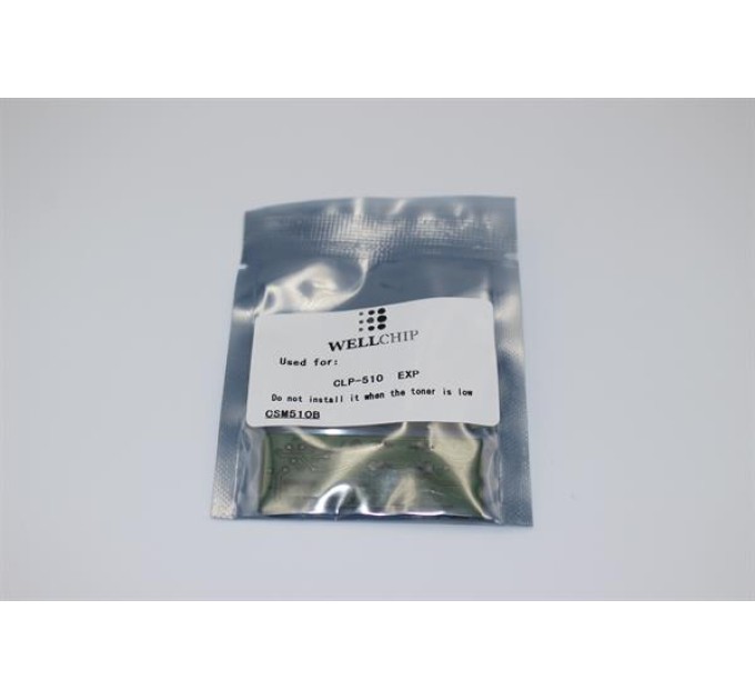 Чіп картриджа WellChip Samsung CLP-510, Black, CSM510B