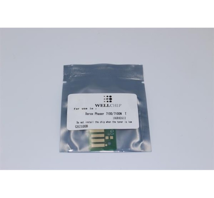 Чіп картриджа WellChip Xerox Phaser 7100, Black, CX7100B