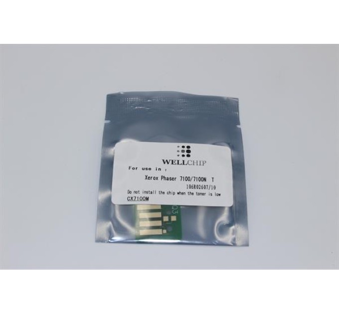 Чіп картриджа WellChip Xerox Phaser 7100, Magenta, CX7100M
