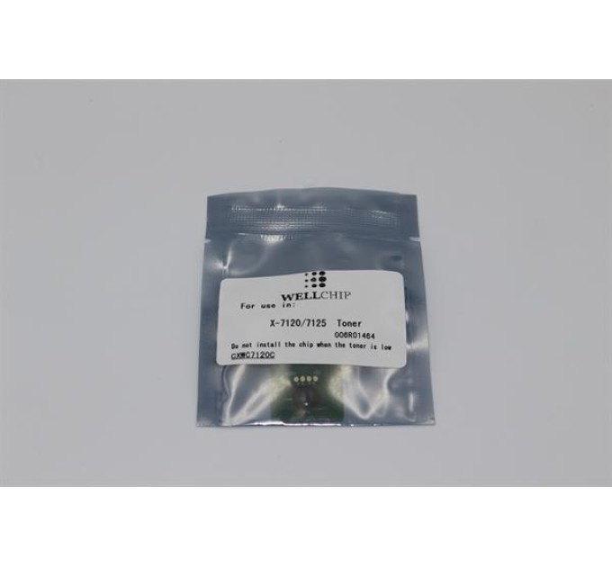 Чіп картриджа WellChip Xerox WC 7120, Cyan, CXWC7120C