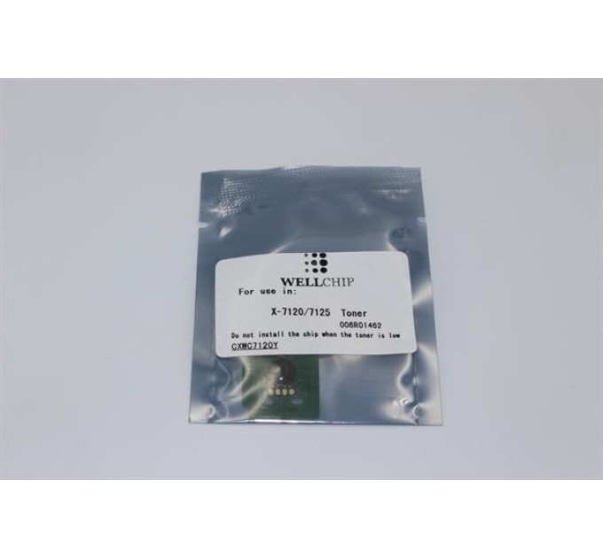 Чіп картриджа WellChip Xerox WC 7120, Yellow, CXWC7120Y
