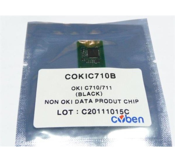 Чіп картриджа HANP OKI C710, Black, C710B